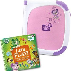 LeapFrog LeapStart 3D Interactive Learning System Lot w/ 4 Books **USED**